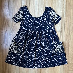 Vintage Babydoll Dress with Pockets